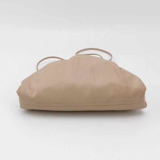Sold Bottega Veneta Pouch Mini Beige Nude Color Leather