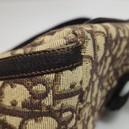 Dior Flight Medium Brown Oblique Monogram Shoulder Bag