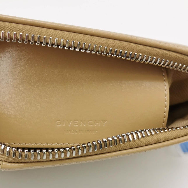Sold Givenchy Antigona Nano Beige Calf Leather Crossbody Bag