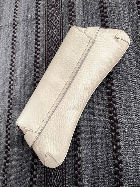 Sold Gucci Horsebit 1955 Large White Leather Shoulder Bag