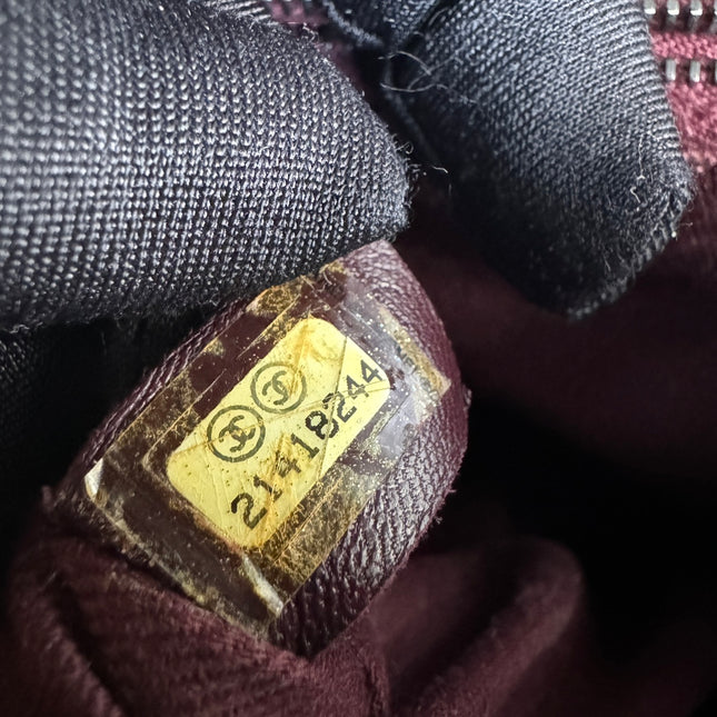 Chanel Coco Handle Maxi Grey Caviar Leather Silver Hardware 32cm, 2015-2016