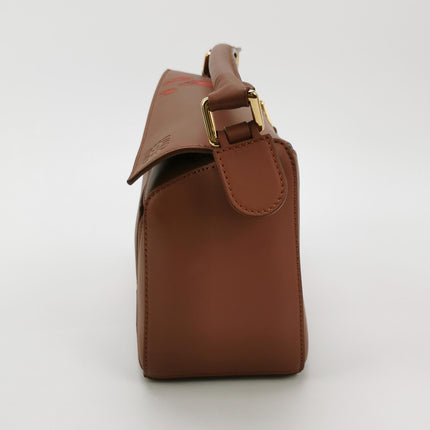 Loewe x Howl's Moving Castle Studio Ghibli Puzzle Calcifer Small Tan Caramel