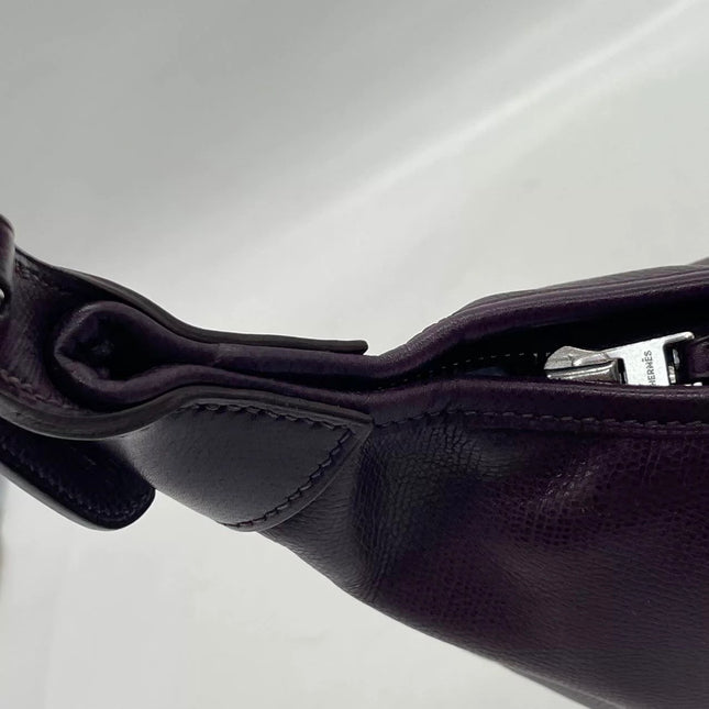 Hermès Trim 31 Purple Raisin Epsom Leather Shoulder Bag