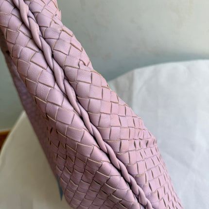 Bottega Veneta Hobo Bag Lambskin leather Lilac Purple Large 47cm