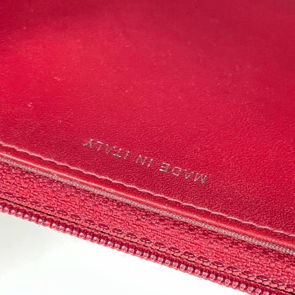 Sold Chanel Wallet on Chain Boy Half Flap Red Caviar Leather