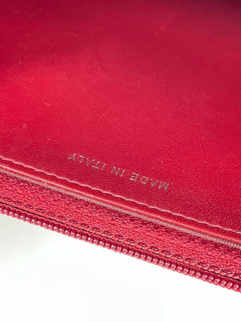 Sold Chanel Wallet on Chain Boy Half Flap Red Caviar Leather