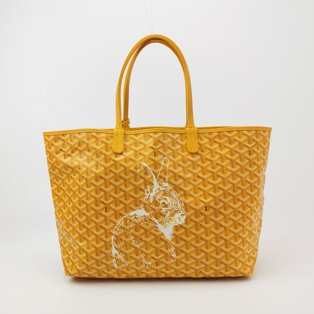 Goyard Bunny Saint Louis PM Medium Tote Yellow Special Collection Rabbit 2021