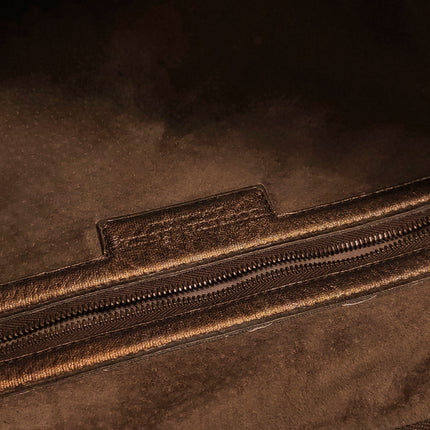 Bottega Veneta Veneta Hobo Metallic Copper Leather Large 47cm