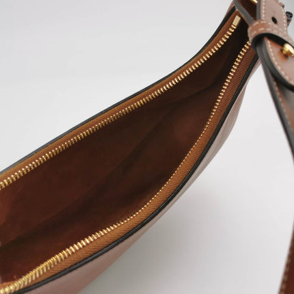 Sold Celine Ava Hobo Natural Tan Brown Leather Shoulder Bag