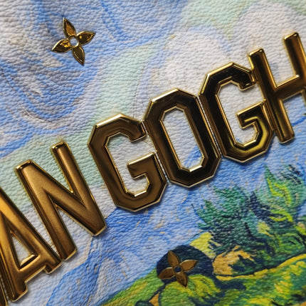 Louis Vuitton x Jeff Koons Speedy 30 Van Gogh Top Handle Bag