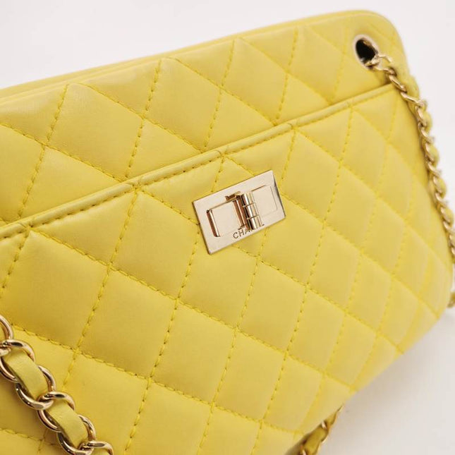 Chanel Leather Quilted Medium 2.55 Mademoiselle Camera Case Bag, 2008-2009