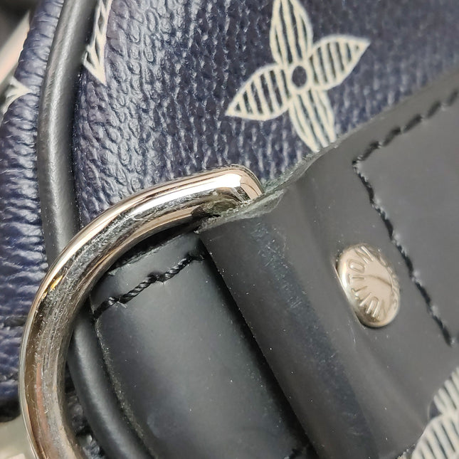 Louis Vuitton x Chapman Brothers Keepall 45 Bandouliere Lion Navy