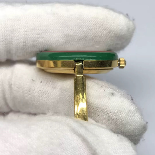 Gucci Play Watch Rainbow Interchangable Ceramic Bazel Bangle Watch 12 Colors