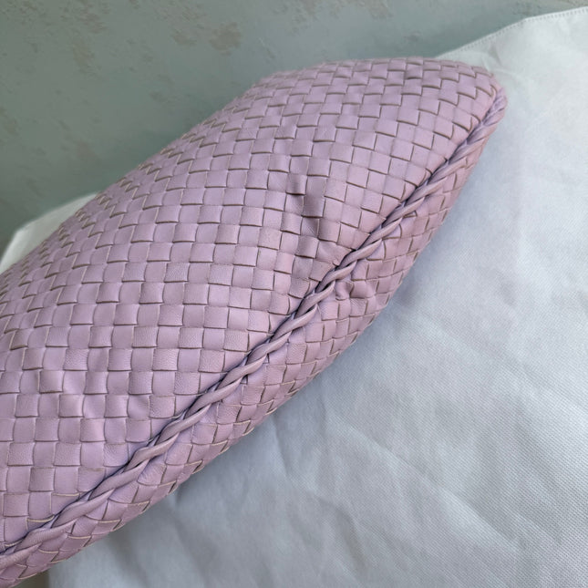 Bottega Veneta Hobo Bag Lambskin leather Lilac Purple Large 47cm