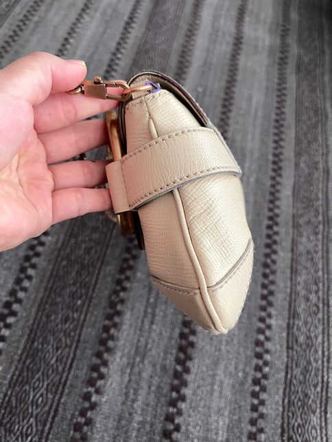 Sold Gucci Horsebit 1955 Large White Leather Shoulder Bag
