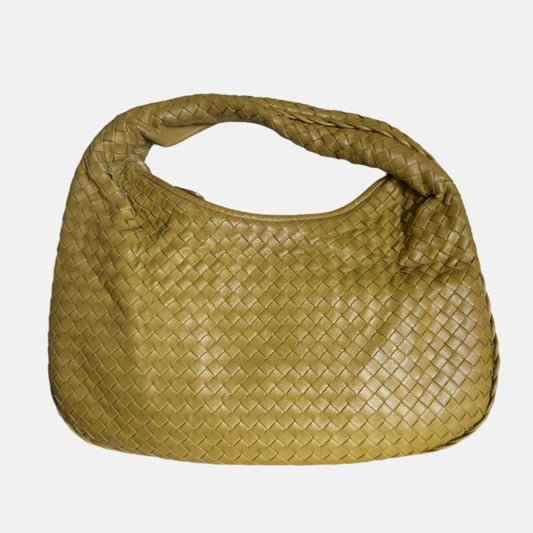 Bottega Veneta Veneta Hobo Camel Lambskin Leather 40cm