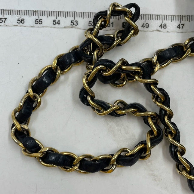 Sold Chanel Timeless/ Classic Flap Medium Black with 24k Gold Plated Hardware