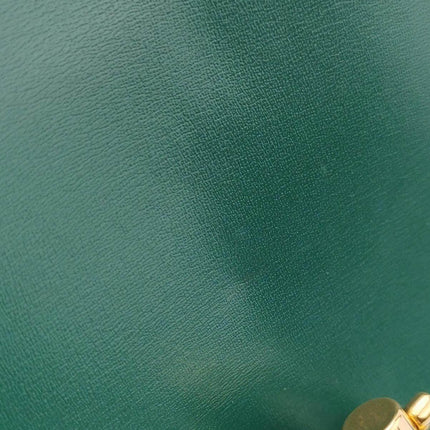 Gucci Jackie 1961 Green Leather Bag Small with Adjustable Strap