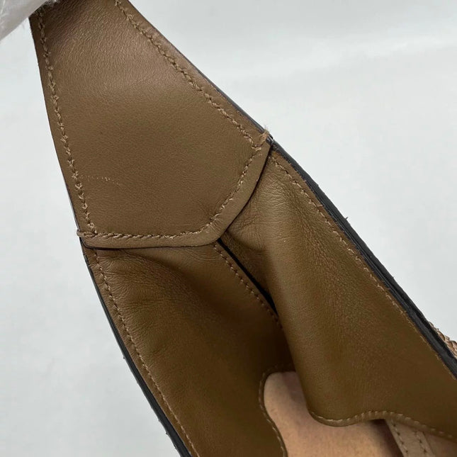 Gucci Jackie Brown Python Leather Gold Hardware