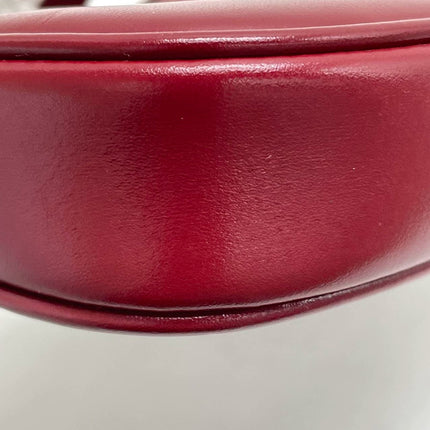Gucci Jackie 1961 Mini Red Burgundy Leather Bag No Strap