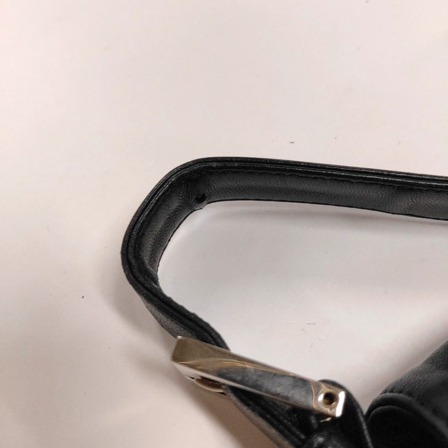 Sold Fendi Baguette Black Lambskin Leather Shoulder Bag