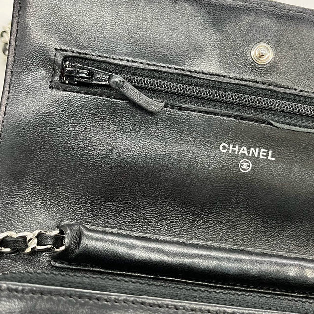 Sold Chanel Wallet On Chains WOC Timeless/ Classic Black