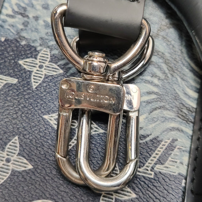 Louis Vuitton x Chapman Brothers Keepall 45 Bandouliere Lion Navy