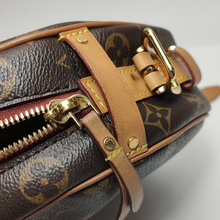 Louis Vuitton Boîte Chapeau Souple Leather MM Crossbody Bag