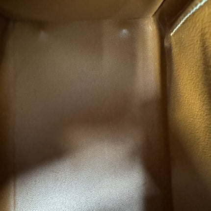 Hermes Kelly 28 Sellier Brown Gold Epsom Leather Gold Hardware 1985