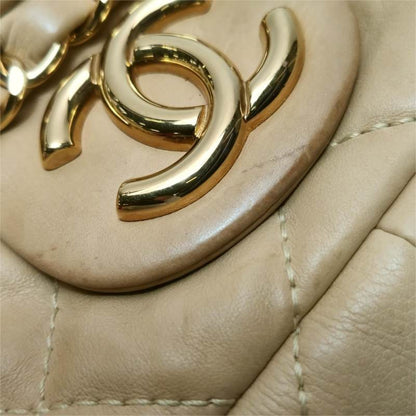 Chanel Chain Me Chain Around Medium Flap Bag Beige Calfskin Leather, 2011