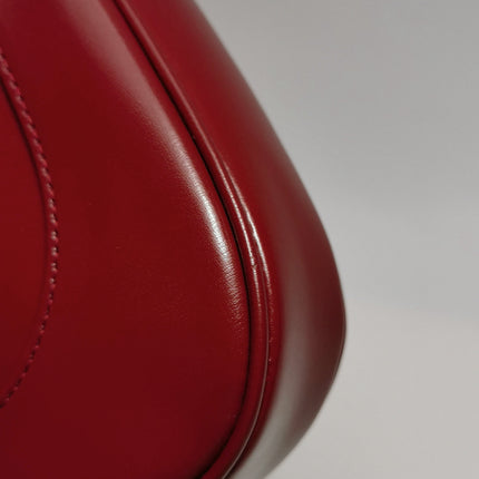 Gucci Jackie 1961 Red Burgundy Leather Bag Small Shoulder Bag