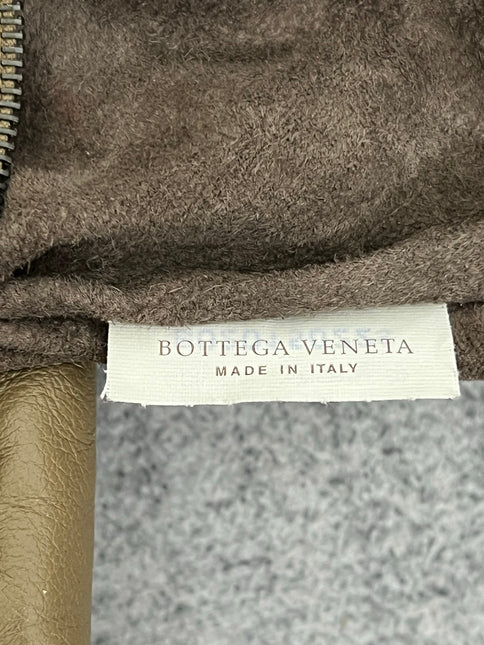 Bottega Veneta Veneta Hobo Maxi Dark Beige Leather 52cm