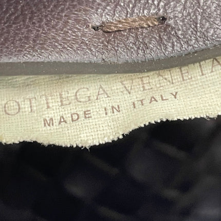 Bottega Veneta Cabat Tote Intreccio Leather Dark Chocolate Brown 40cm