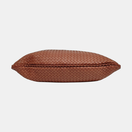 Bottega Veneta Veneta Hobo Maxi Brick Red Intrecciato Leather Bag 50cm