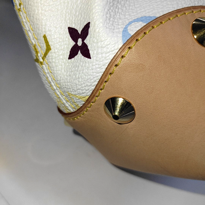 Louis Vuitton x Takashi Murakami Judy Medium White Multicolor