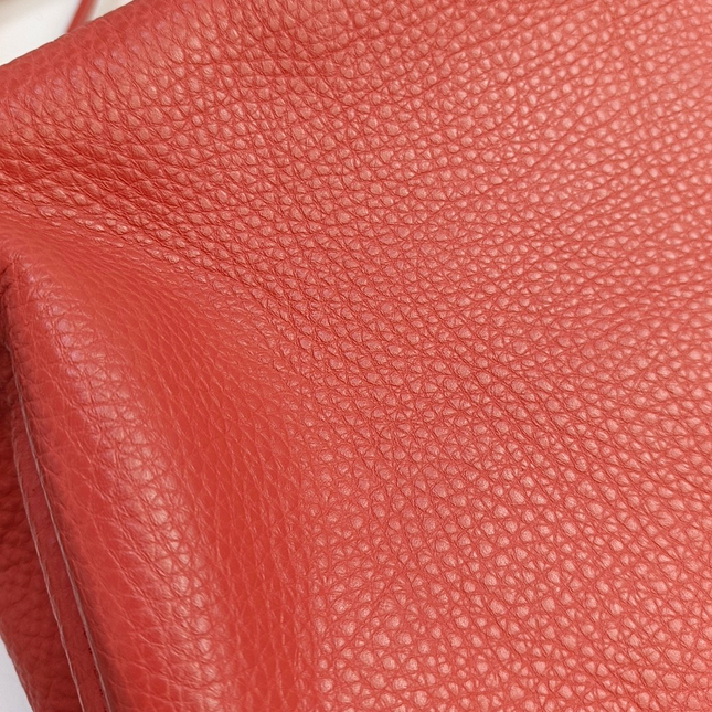 Chanel Cerf Executive Large Coral Pink Leather Handbag 40cm