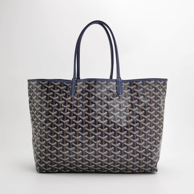 Sold Goyard Saint Louis PM Tote Medium Navy