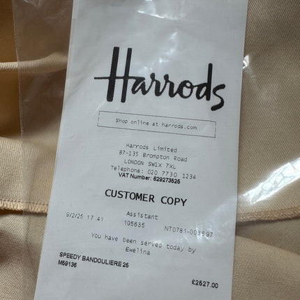 Louis Vuitton Speedy 25 Bandouliere Fornasetti Museum Gold