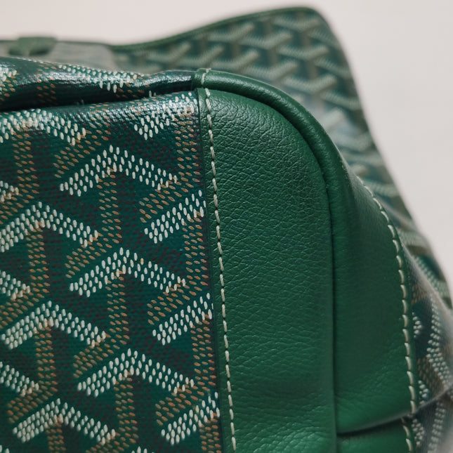 Goyard Artois Tote GM Large Green With Zipper