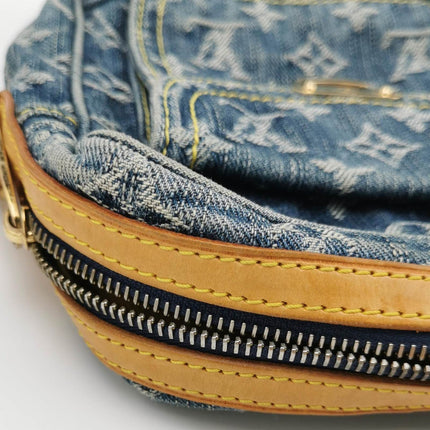 Sold Louis Vuitton Monogram Denim Camera Crossbody Bag Blue