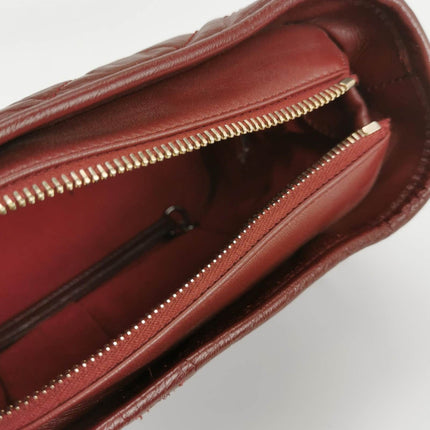 Sold Chanel Gabrielle Hobo 2018 Burgundy Leather Small Crossbody Bag