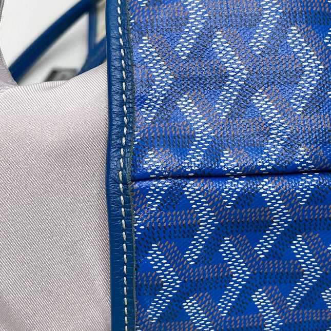 Sold Goyard Saint Louis PM Tote Medium Blue