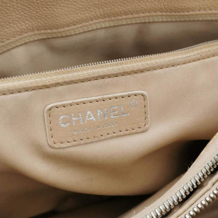 Sold Chanel GST Grand Shopping Tote 2013 Beige Caviar Leather PM
