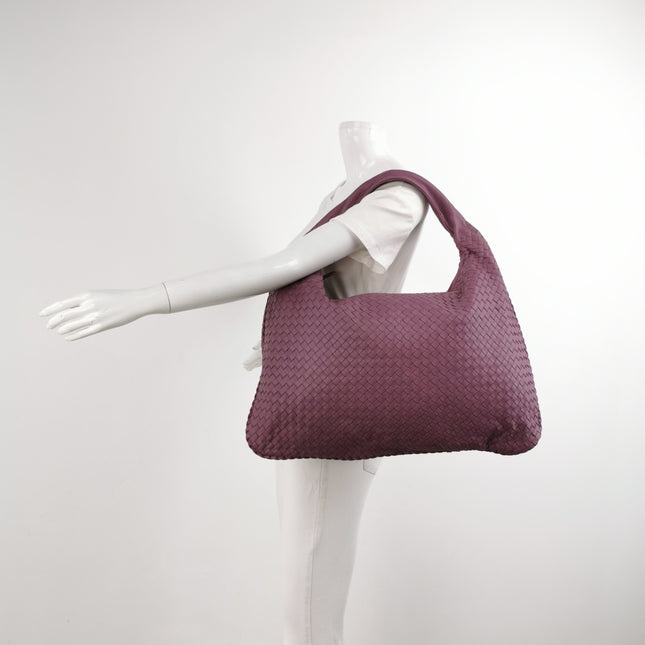 Bottega Veneta Veneta Hobo Lilac Lavender Purple Maxi 52cm