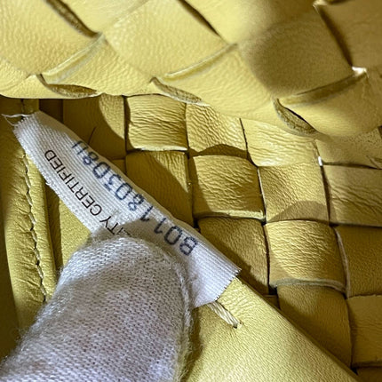 Bottega Veneta Cabat Limited Poussin Paillettes Tote Yellow