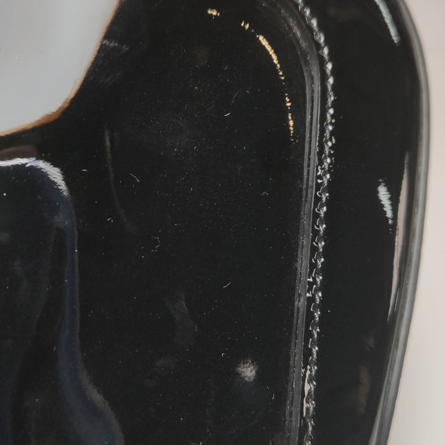 Gucci Jackie 1961 Mini Black Patent Leather Bag with Crystal Chain Strap