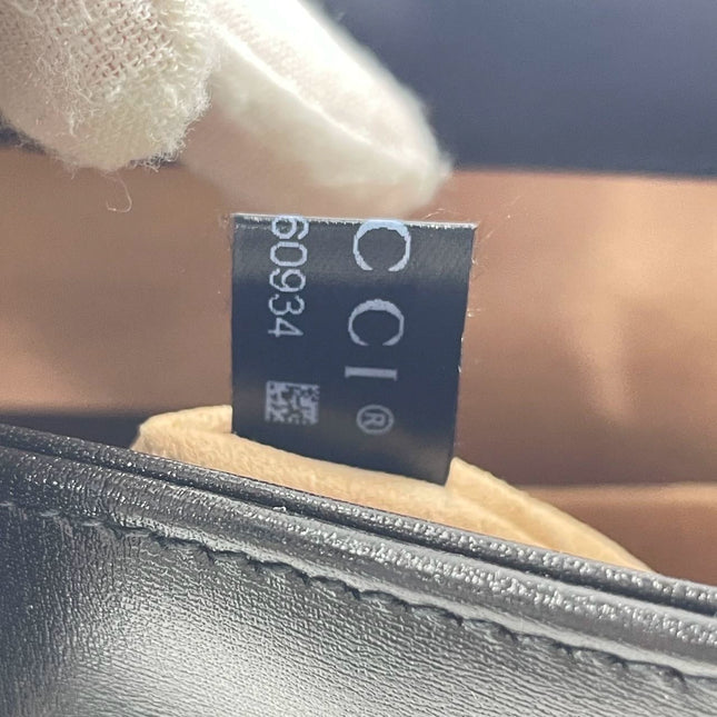 Sold Gucci Jackie 1961 Black Leather Bag with Adjustable Strap Giftable Condition