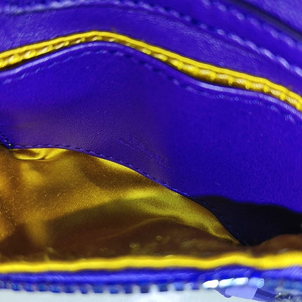 Fendi Nano Baguette Charm Purple Sequins with Chain