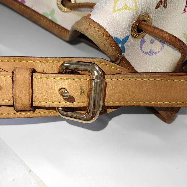 Louis Vuitton x Takashi Murakami Néonoé Medium White Multicolor