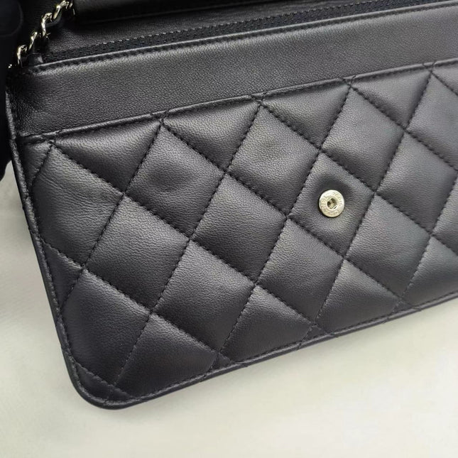 Sold Chanel Wallet On Chains WOC Timeless/ Classic Black